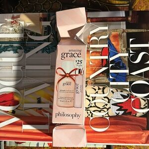 PHILOSOPHY AMAZING GRACE GRACEFUL GREETINGS GIFT SET 2 Pcs Minis NEW in GIFT PKG